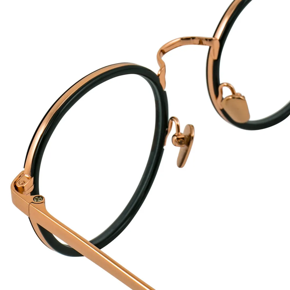 Linda Farrow 182 C20 Oval Optical Frame sold by Linda Farrow product image thumbnail 4