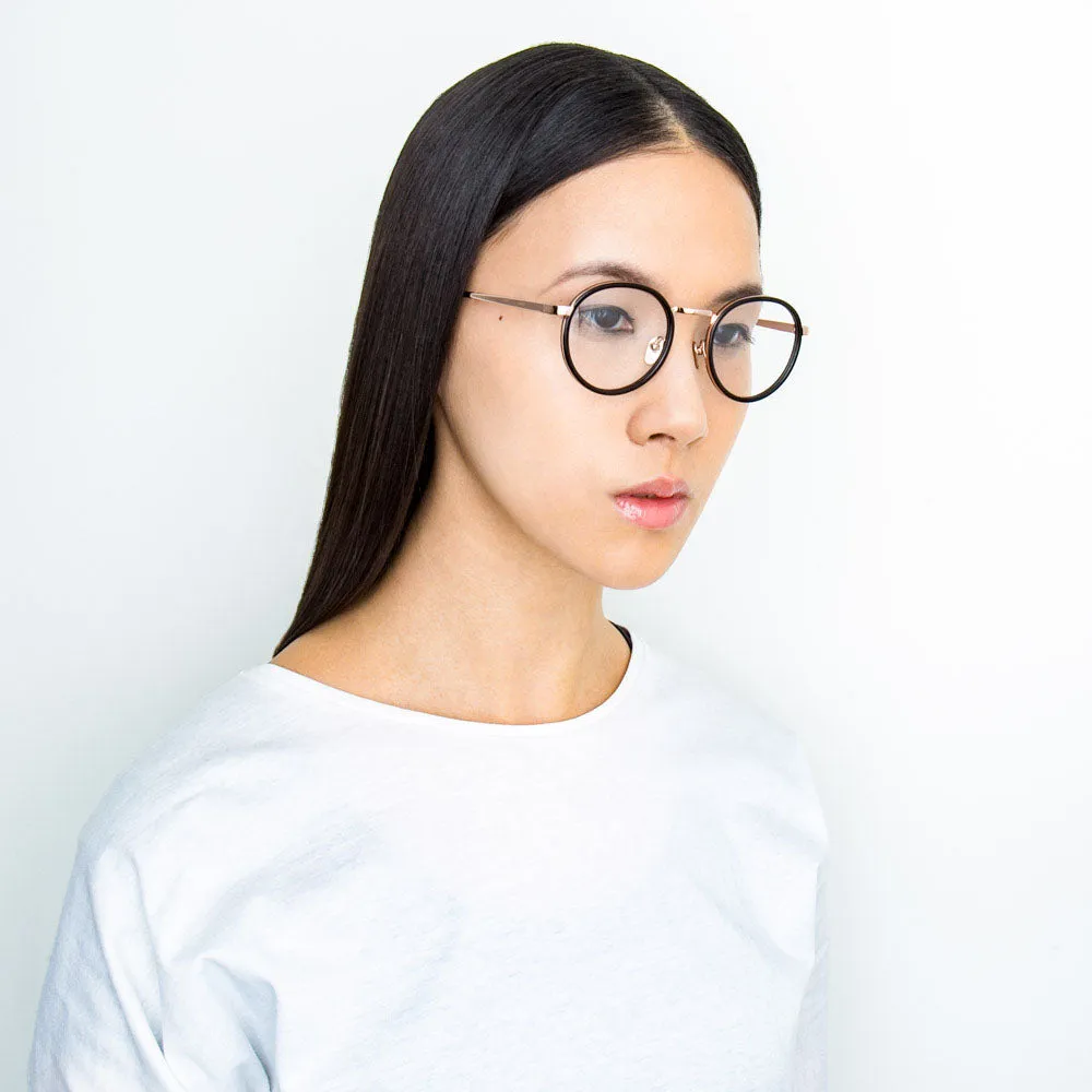 Linda Farrow 182 C20 Oval Optical Frame sold by Linda Farrow product image thumbnail 5