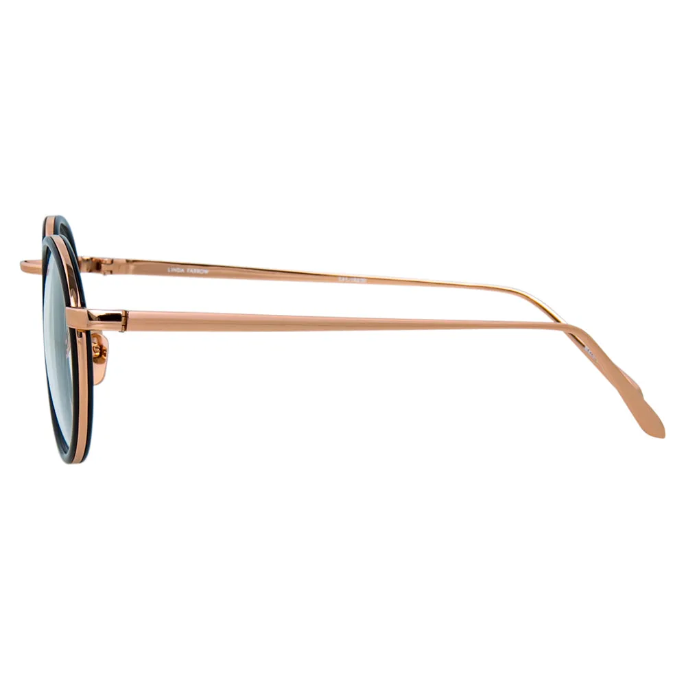 Linda Farrow 182 C20 Oval Optical Frame sold by Linda Farrow product image thumbnail 3