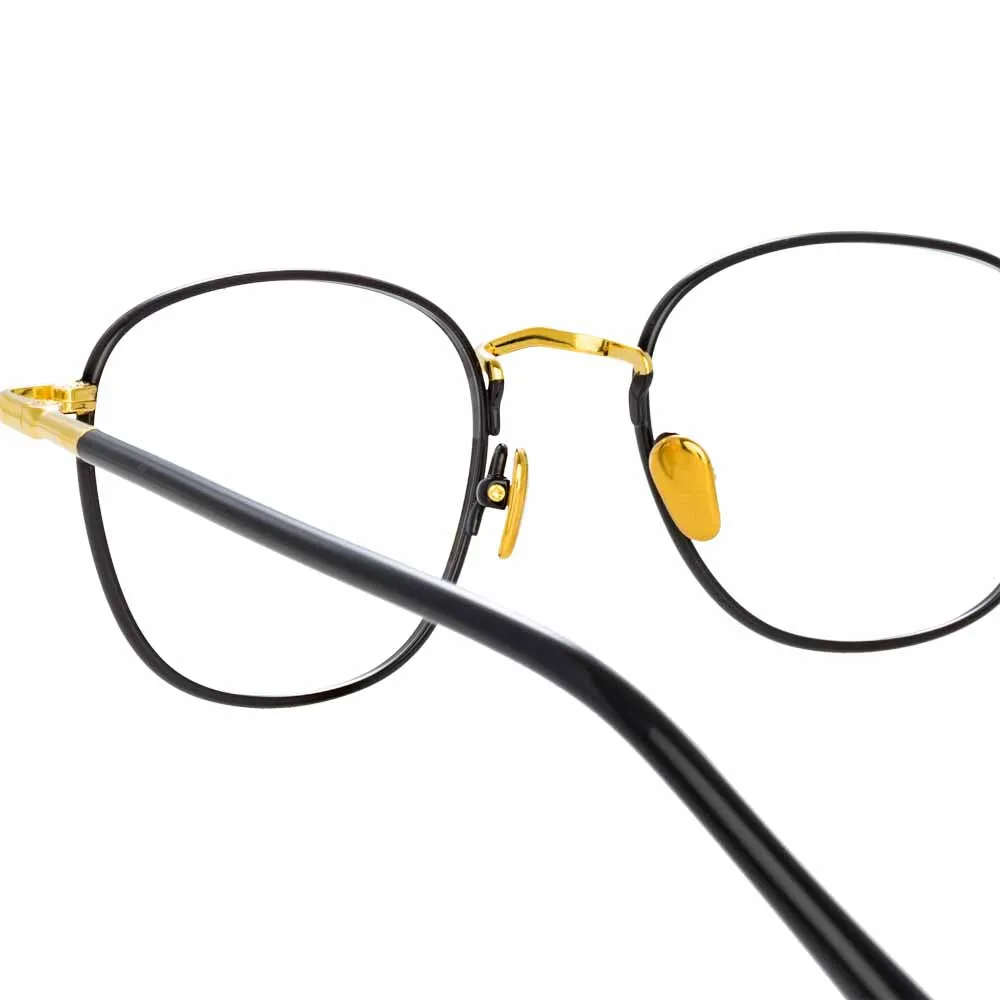 Linda Farrow Trouper C8 Square Optical Frame sold by Linda Farrow product image thumbnail 4