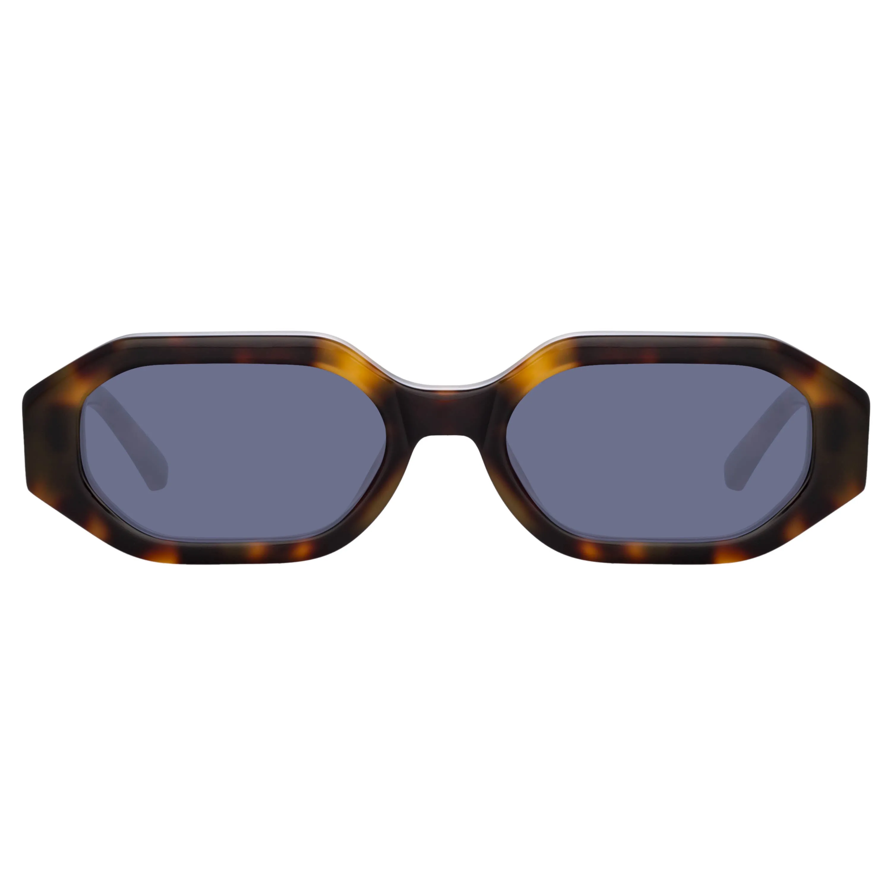 The Attico Irene Angular Sunglasses in Tortoiseshell sold by Linda Farrow product image thumbnail 2