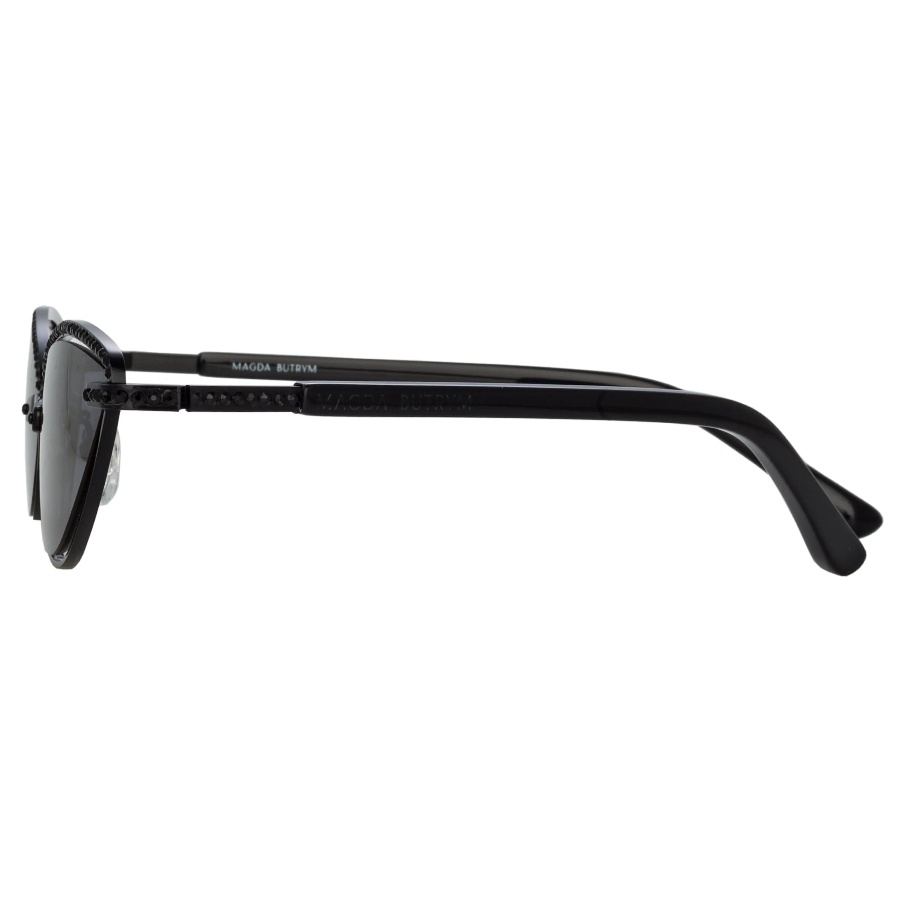 Magda Butrym Cat Eye Sunglasses in Black sold by Linda Farrow product image thumbnail 4