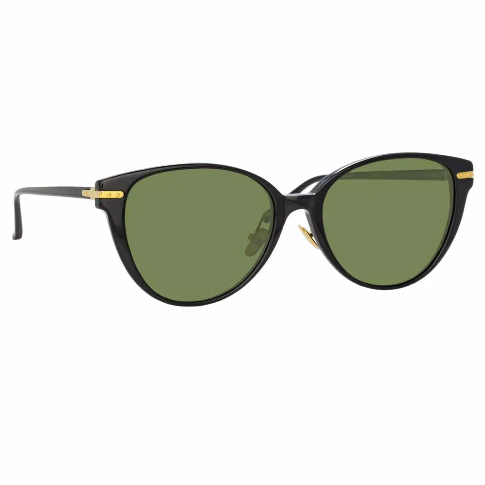 Linda Farrow Linear Arch A C7 Cat Eye Sunglasses sold by Linda Farrow product image thumbnail 2