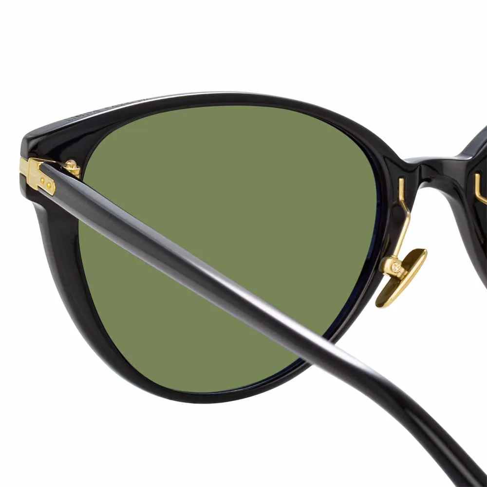 Linda Farrow Linear Arch A C7 Cat Eye Sunglasses sold by Linda Farrow product image thumbnail 4