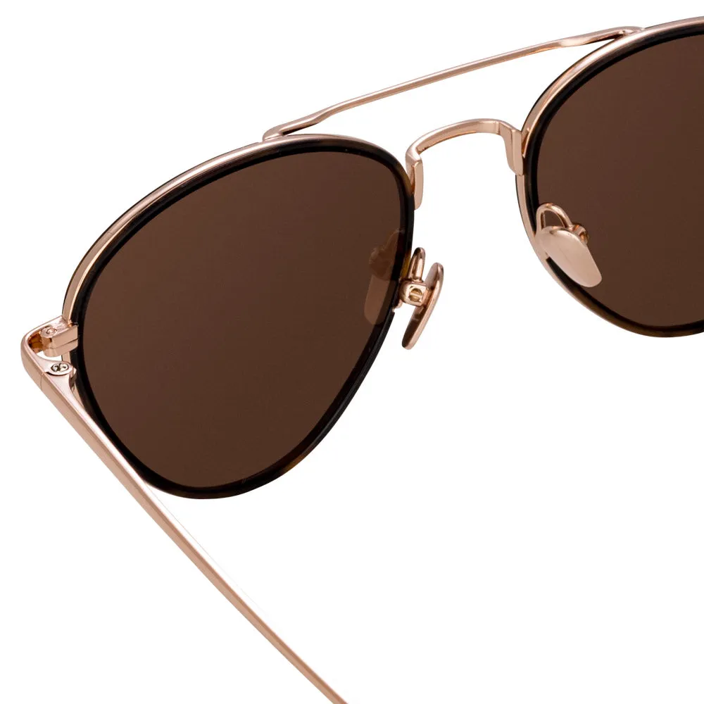 Linda Farrow Haye C3 Aviator Sunglasses sold by Linda Farrow product image thumbnail 4