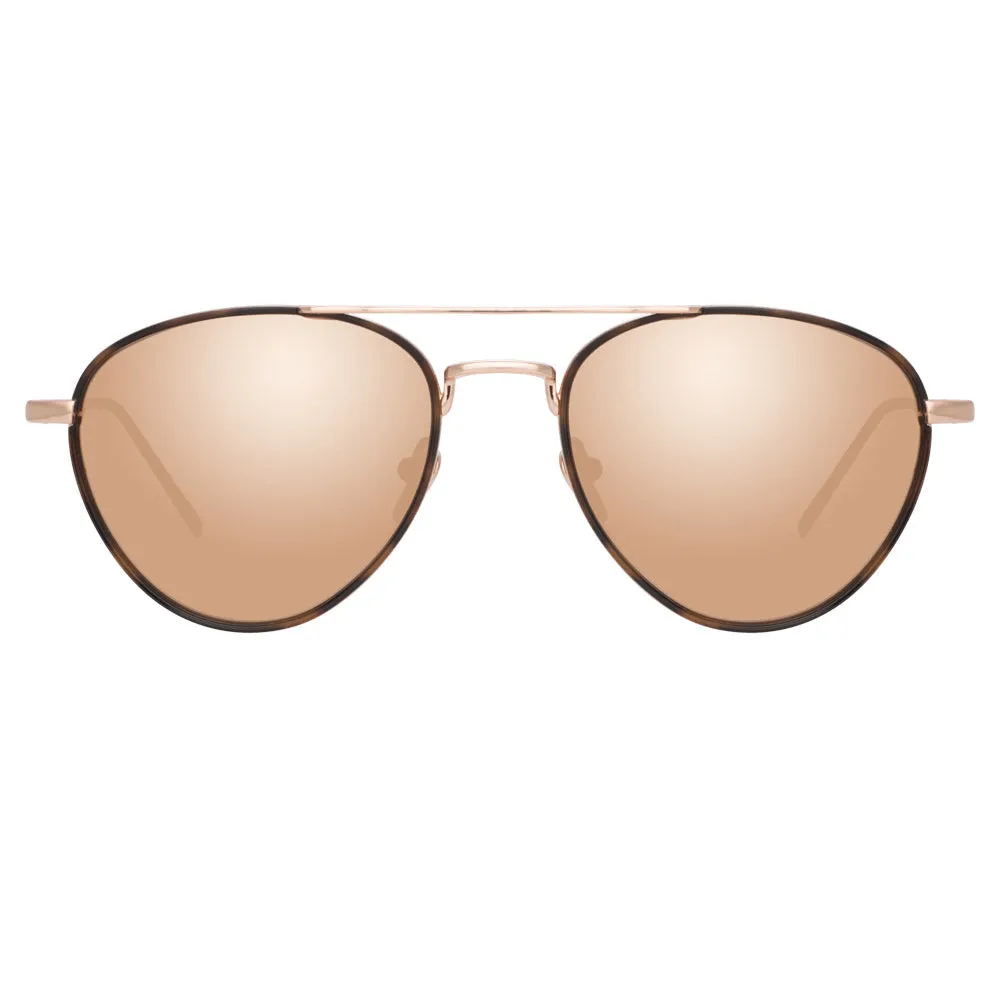 Linda Farrow Haye C3 Aviator Sunglasses sold by Linda Farrow