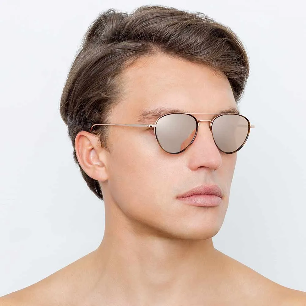 Linda Farrow Haye C3 Aviator Sunglasses sold by Linda Farrow product image thumbnail 5