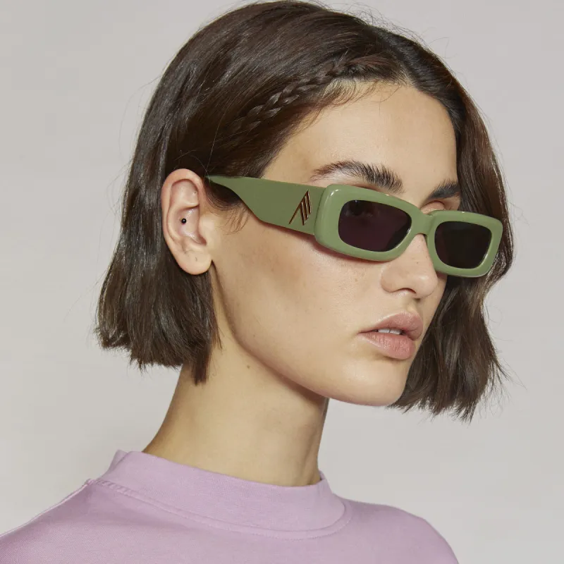 The Attico Mini Marfa in Green sold by Linda Farrow