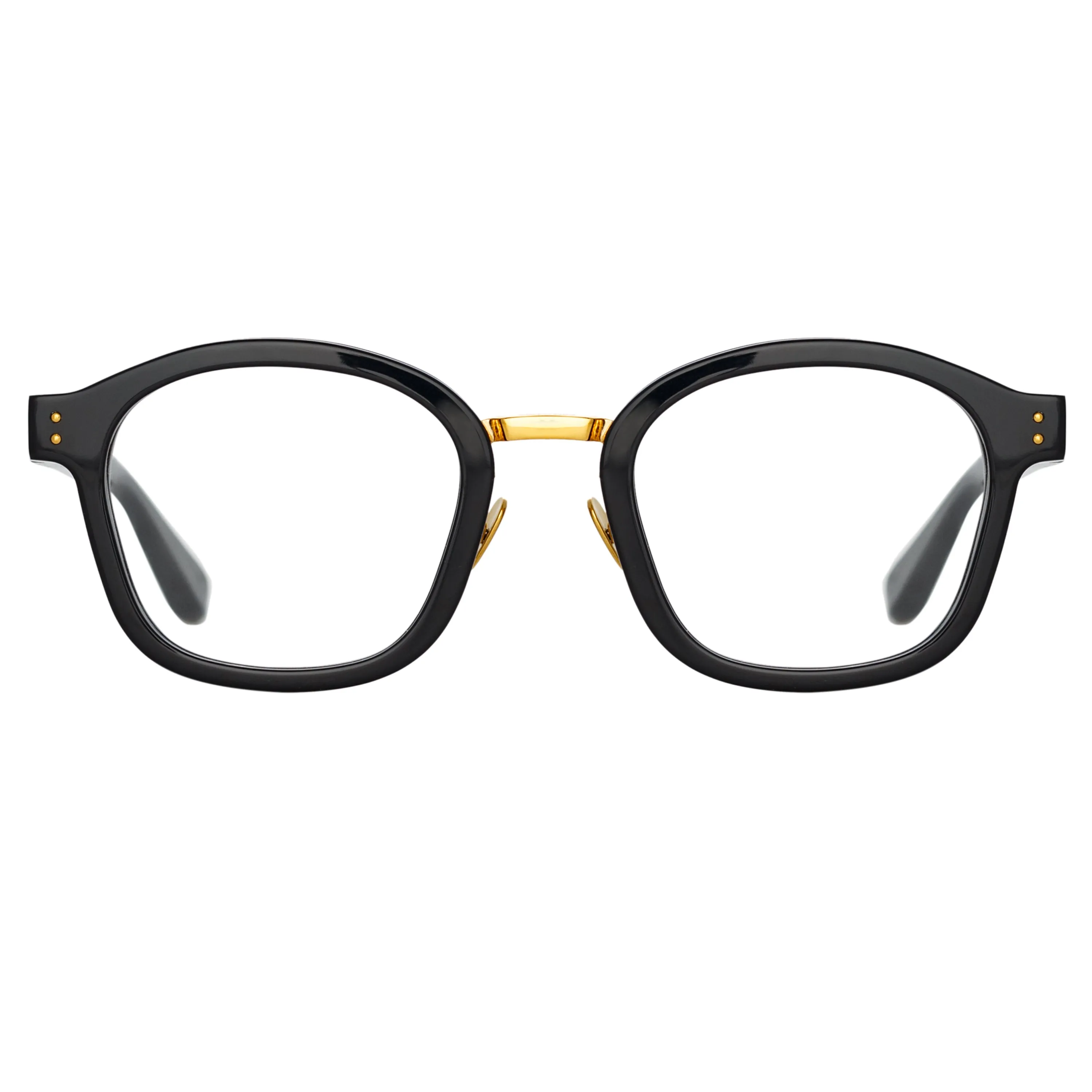 Hunter Optical D-Frame in Black sold by Linda Farrow product image thumbnail 2