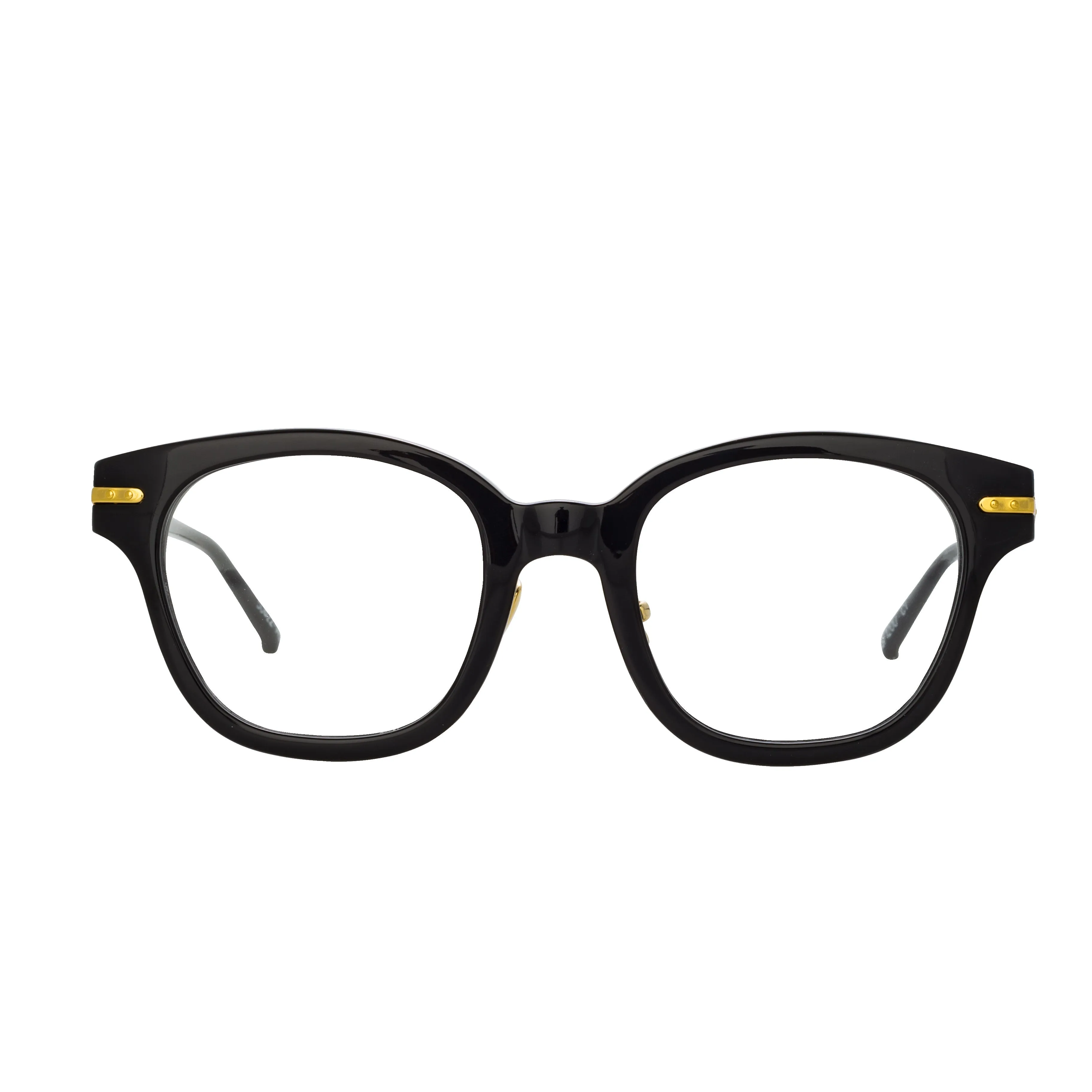 Atkins Optical A D-Frame in Black sold by Linda Farrow