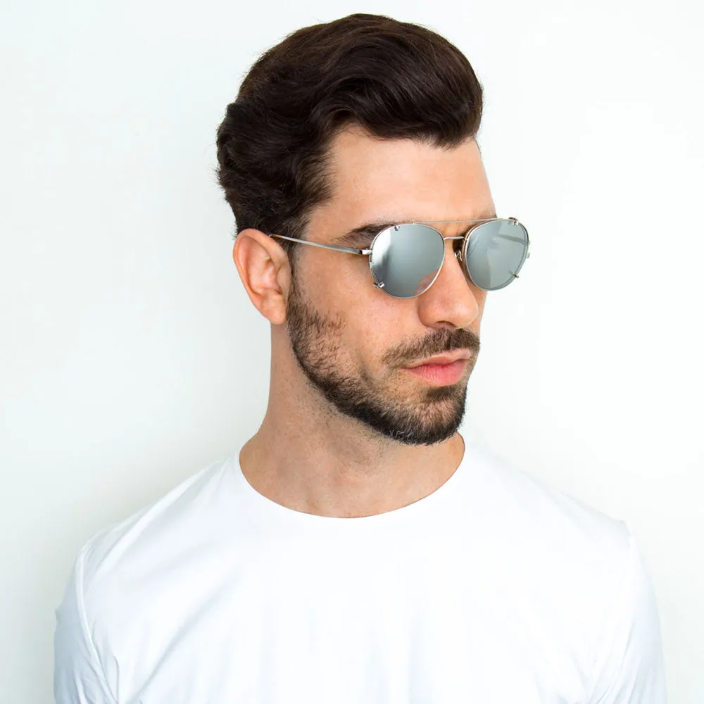 Linda Farrow 646 C2 Oval Sunglasses sold by Linda Farrow product image thumbnail 5