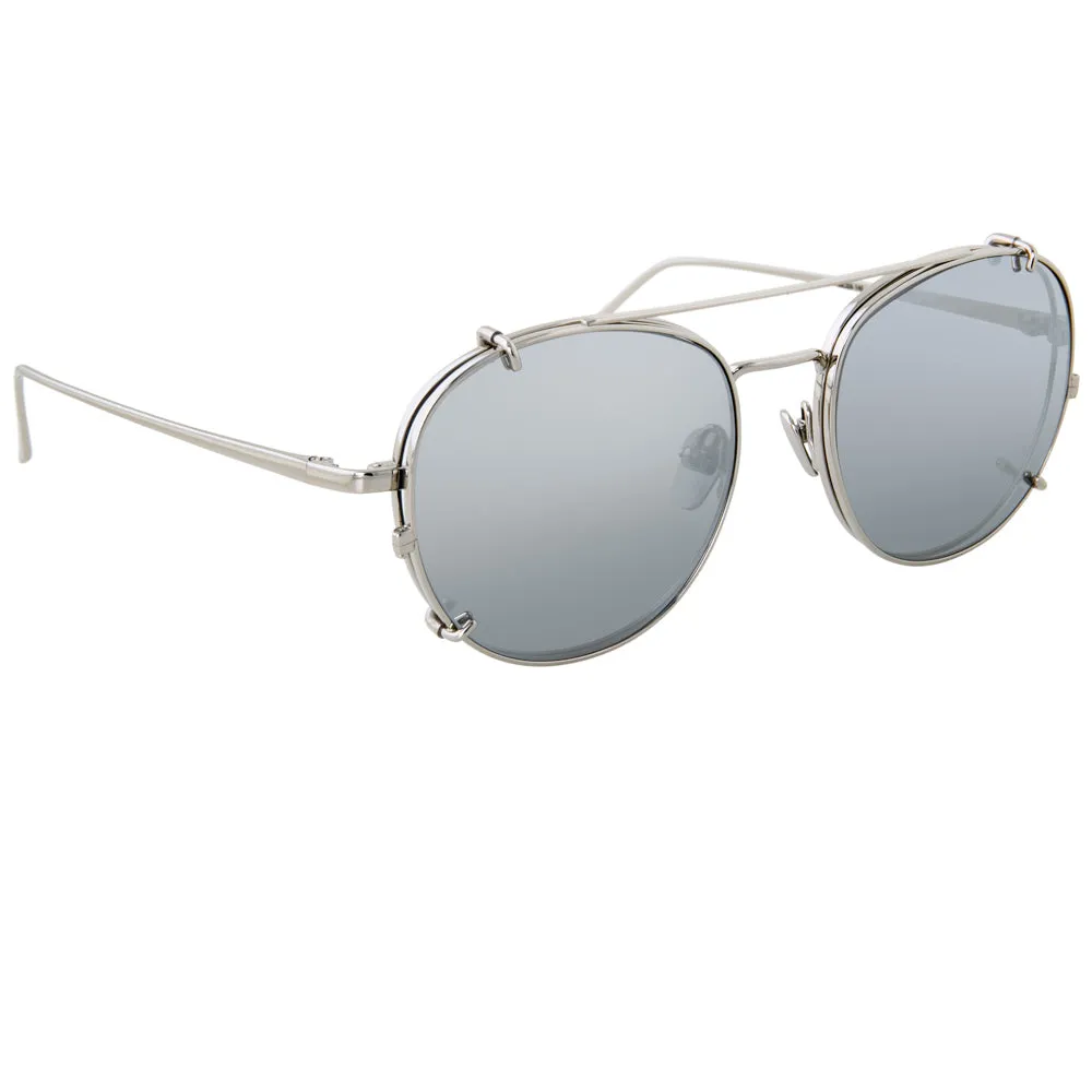 Linda Farrow 646 C2 Oval Sunglasses sold by Linda Farrow product image thumbnail 2
