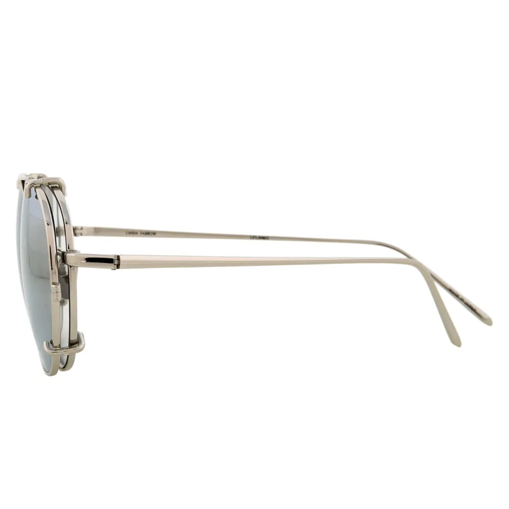 Linda Farrow 646 C2 Oval Sunglasses sold by Linda Farrow product image thumbnail 3