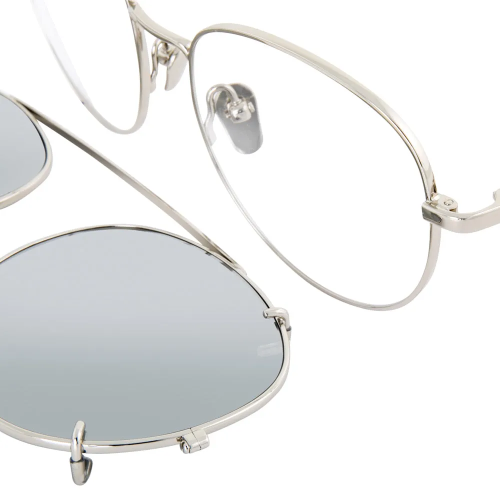 Linda Farrow 646 C2 Oval Sunglasses sold by Linda Farrow product image thumbnail 4