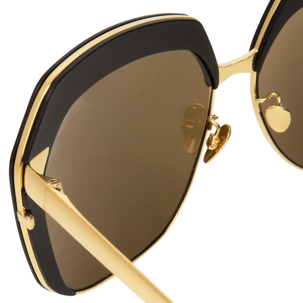 Linda Farrow 578 C2 Oversized Sunglasses sold by Linda Farrow product image thumbnail 4