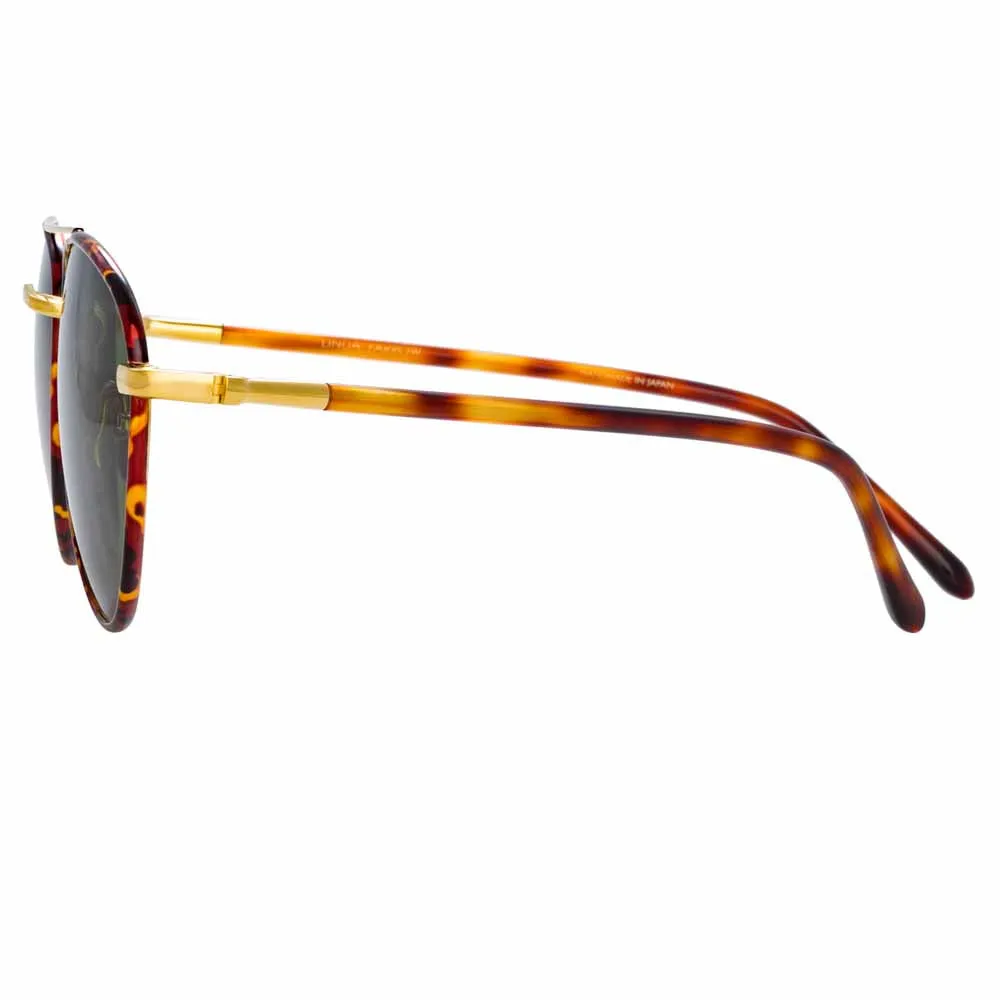 Linda Farrow Brodie C2 Aviator Sunglasses sold by Linda Farrow product image thumbnail 3