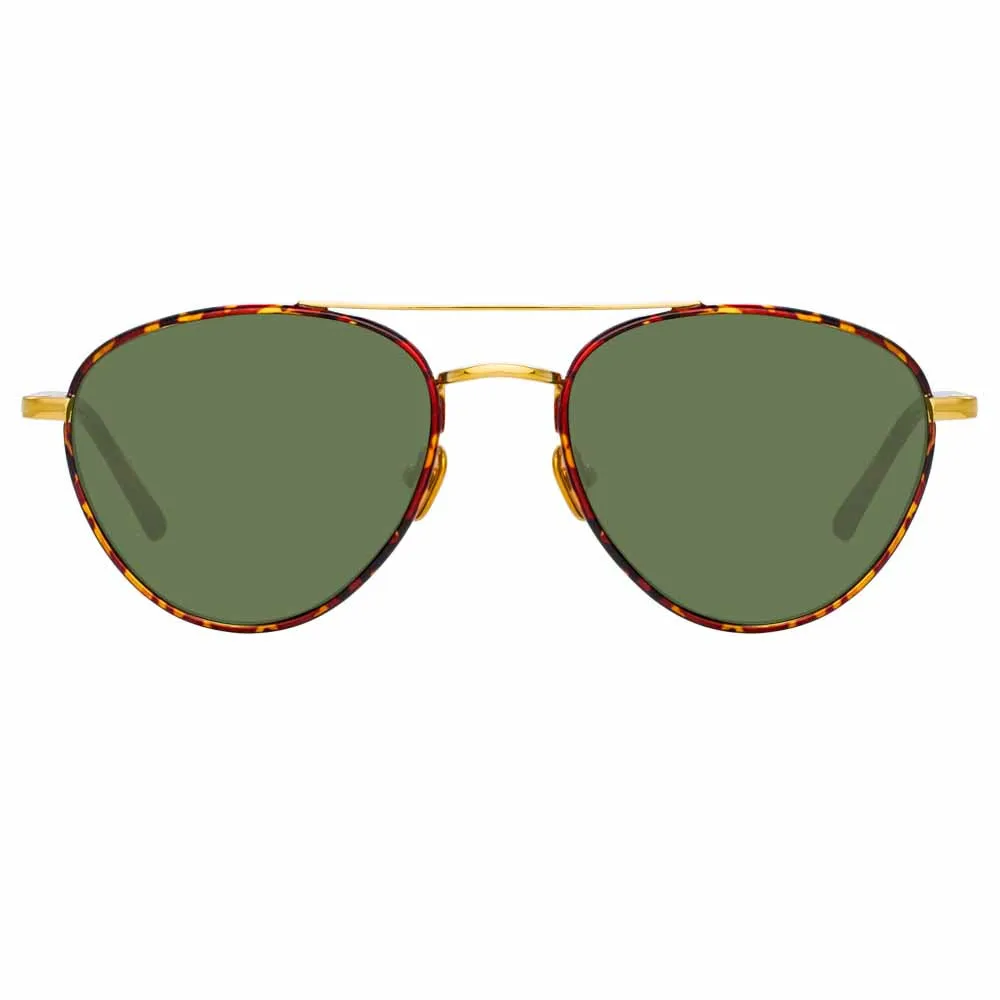Linda Farrow Brodie C2 Aviator Sunglasses sold by Linda Farrow