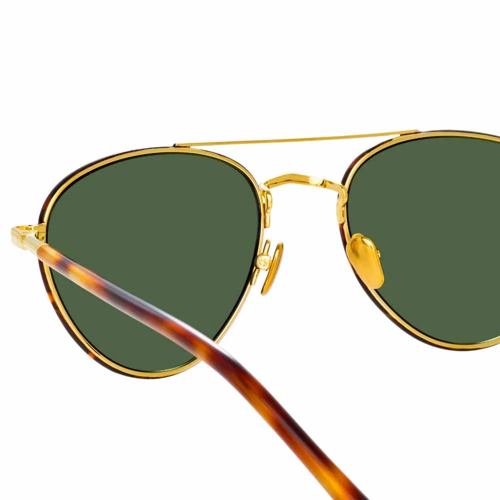 Linda Farrow Brodie C2 Aviator Sunglasses sold by Linda Farrow product image thumbnail 4