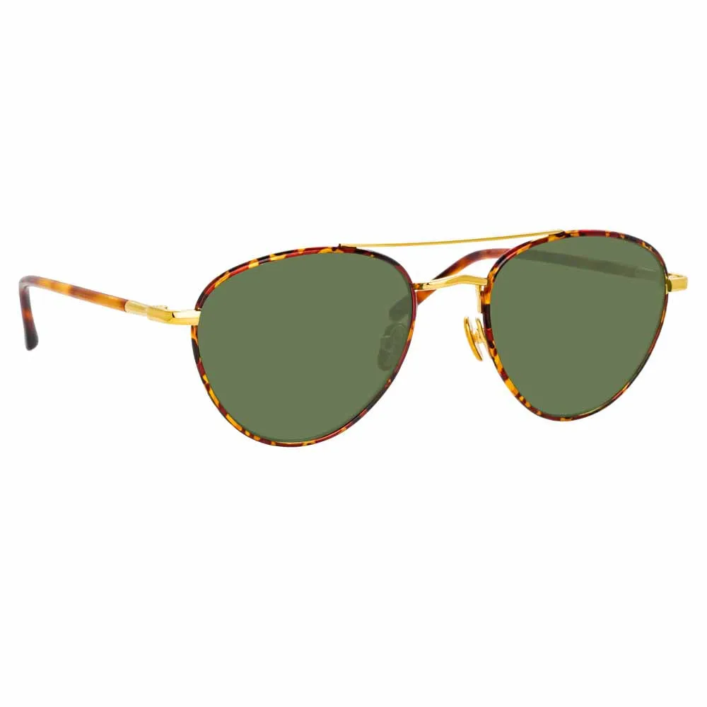 Linda Farrow Brodie C2 Aviator Sunglasses sold by Linda Farrow product image thumbnail 2