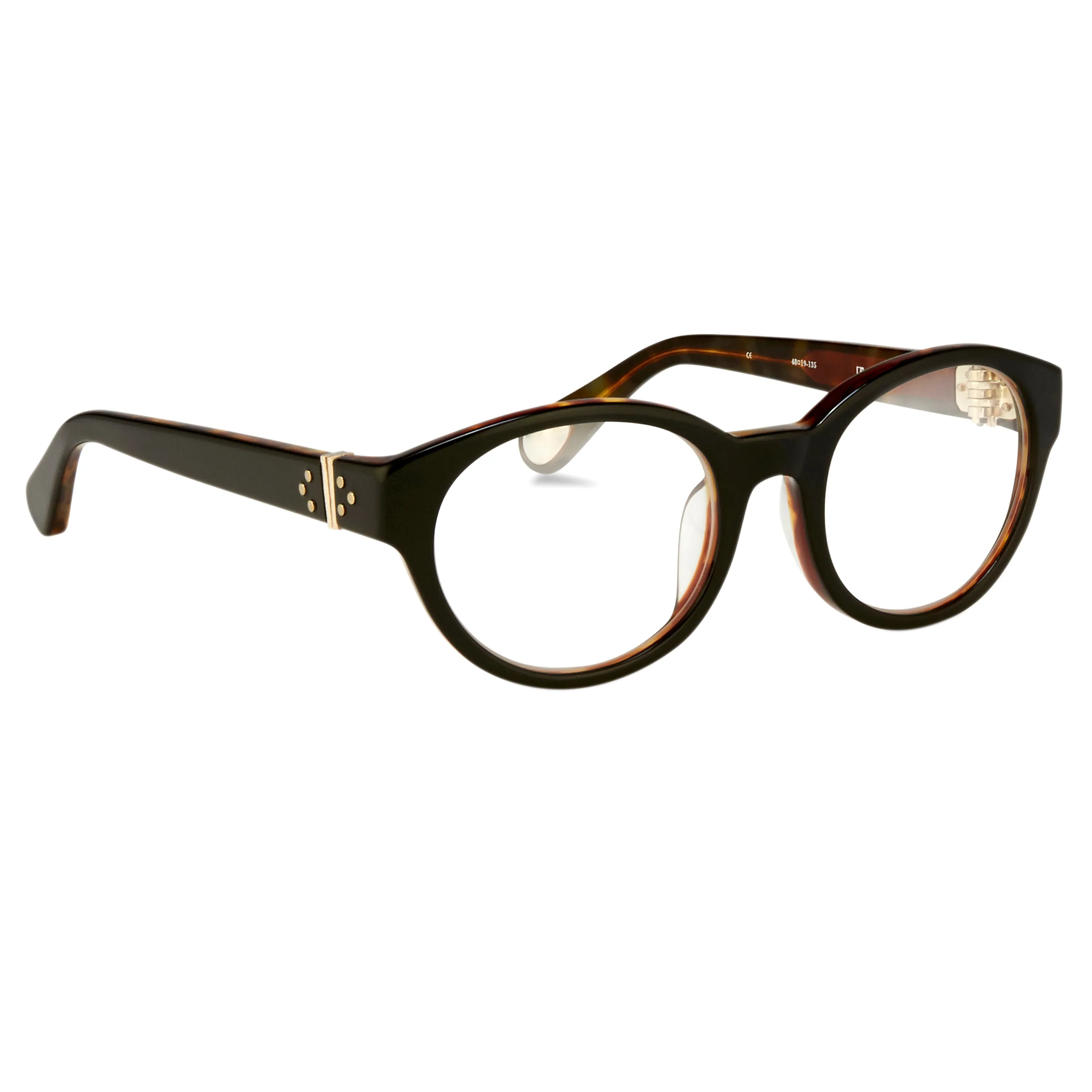 Ann Demeulemeester 18 C4 Oval Optical Frame sold by Linda Farrow product image thumbnail 2