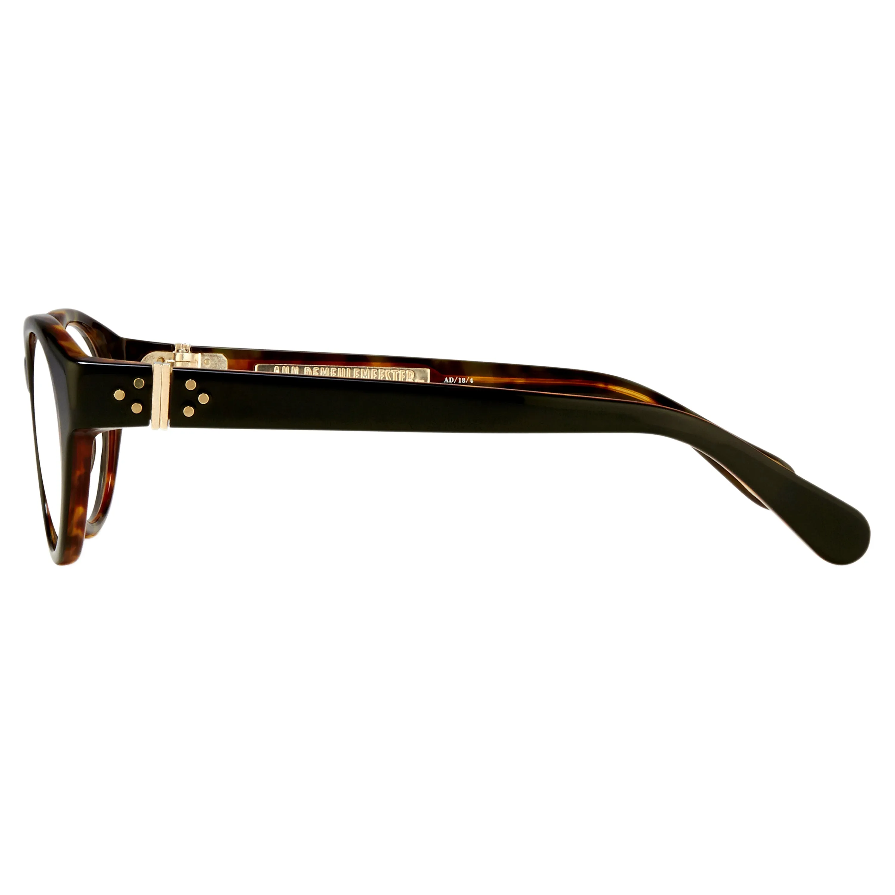 Ann Demeulemeester 18 C4 Oval Optical Frame sold by Linda Farrow product image thumbnail 3