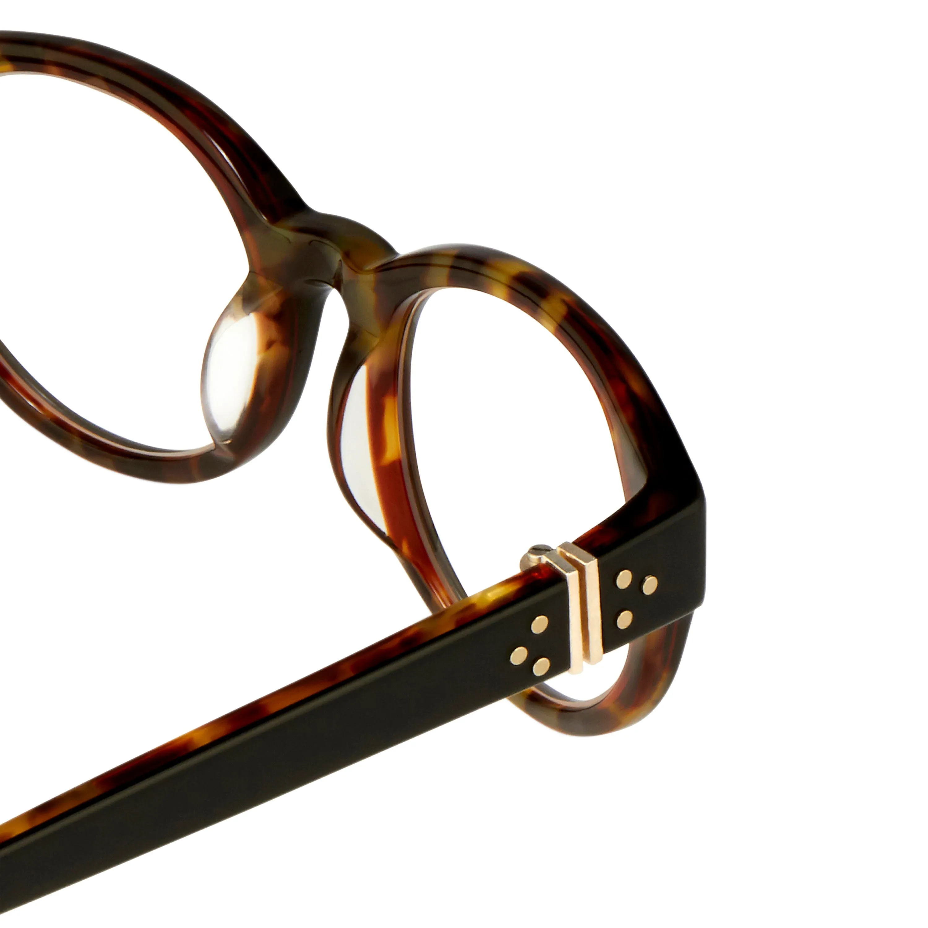 Ann Demeulemeester 18 C4 Oval Optical Frame sold by Linda Farrow product image thumbnail 4