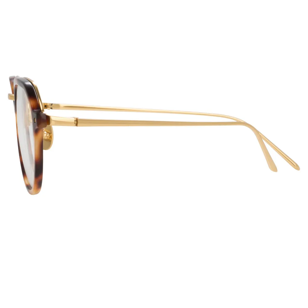 Linda Farrow Marson C8 Oval Optical Frame sold by Linda Farrow product image thumbnail 3