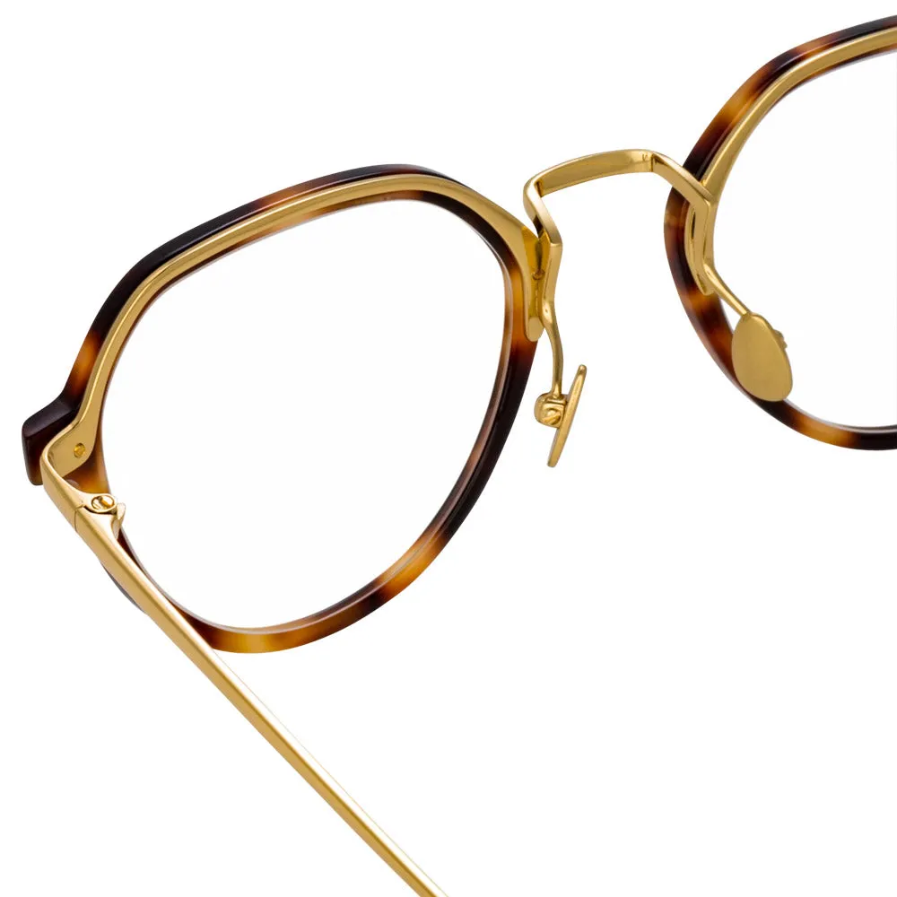 Linda Farrow Marson C8 Oval Optical Frame sold by Linda Farrow product image thumbnail 4