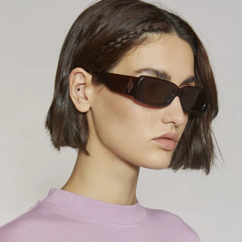 The Attico Mini Marfa in Brown sold by Linda Farrow