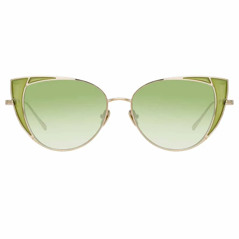 Linda Farrow Des Vouex C10 Cat Eye Sunglasses sold by Linda Farrow