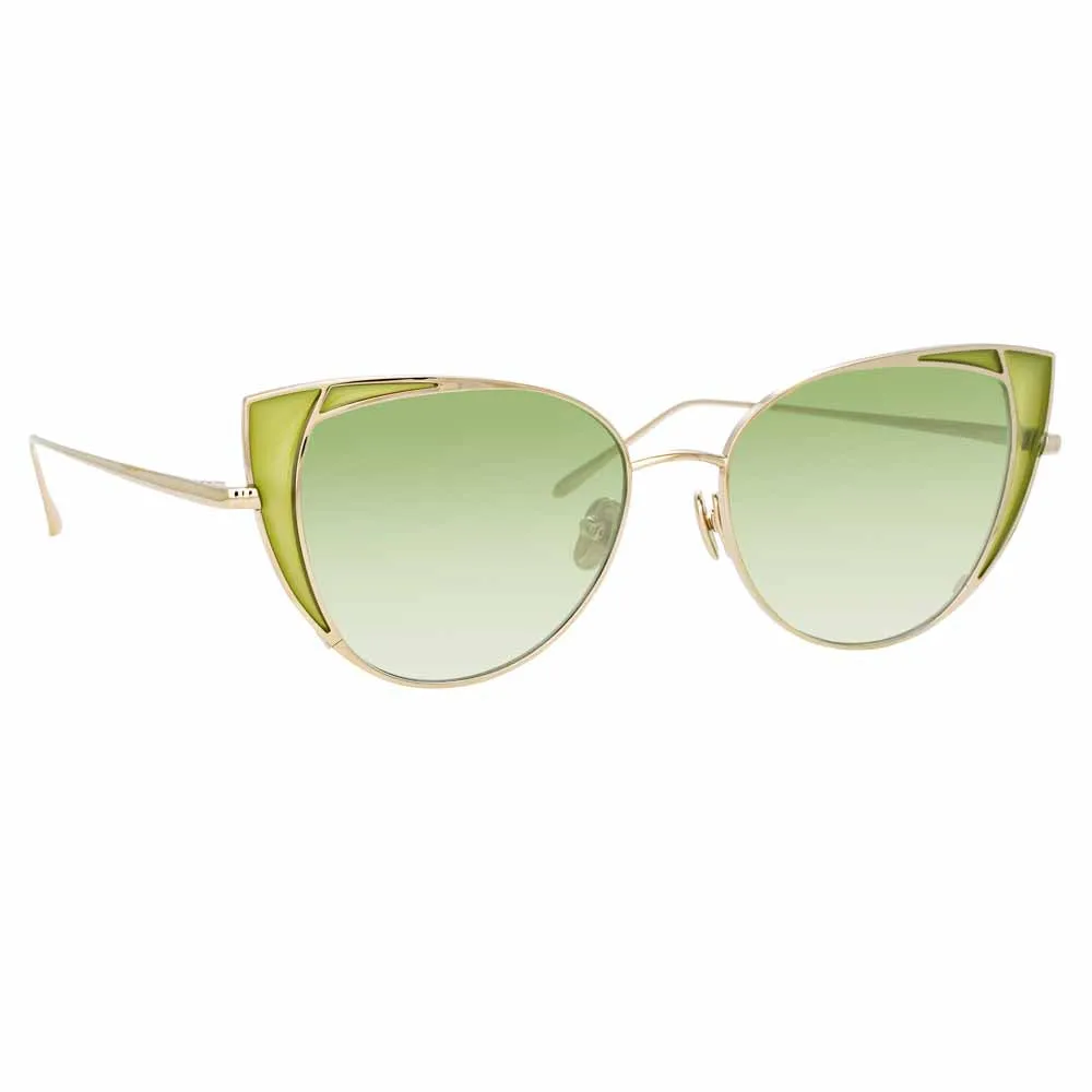 Linda Farrow Des Vouex C10 Cat Eye Sunglasses sold by Linda Farrow product image thumbnail 2
