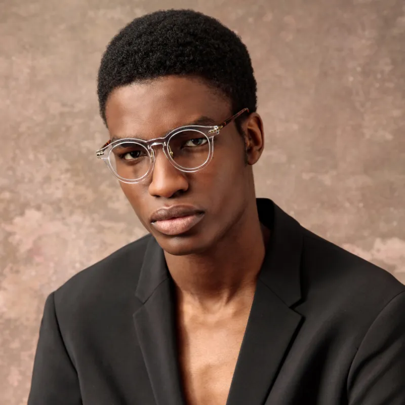 Forster Oval Optical Frame in Clear (Asian Fit) sold by Linda Farrow