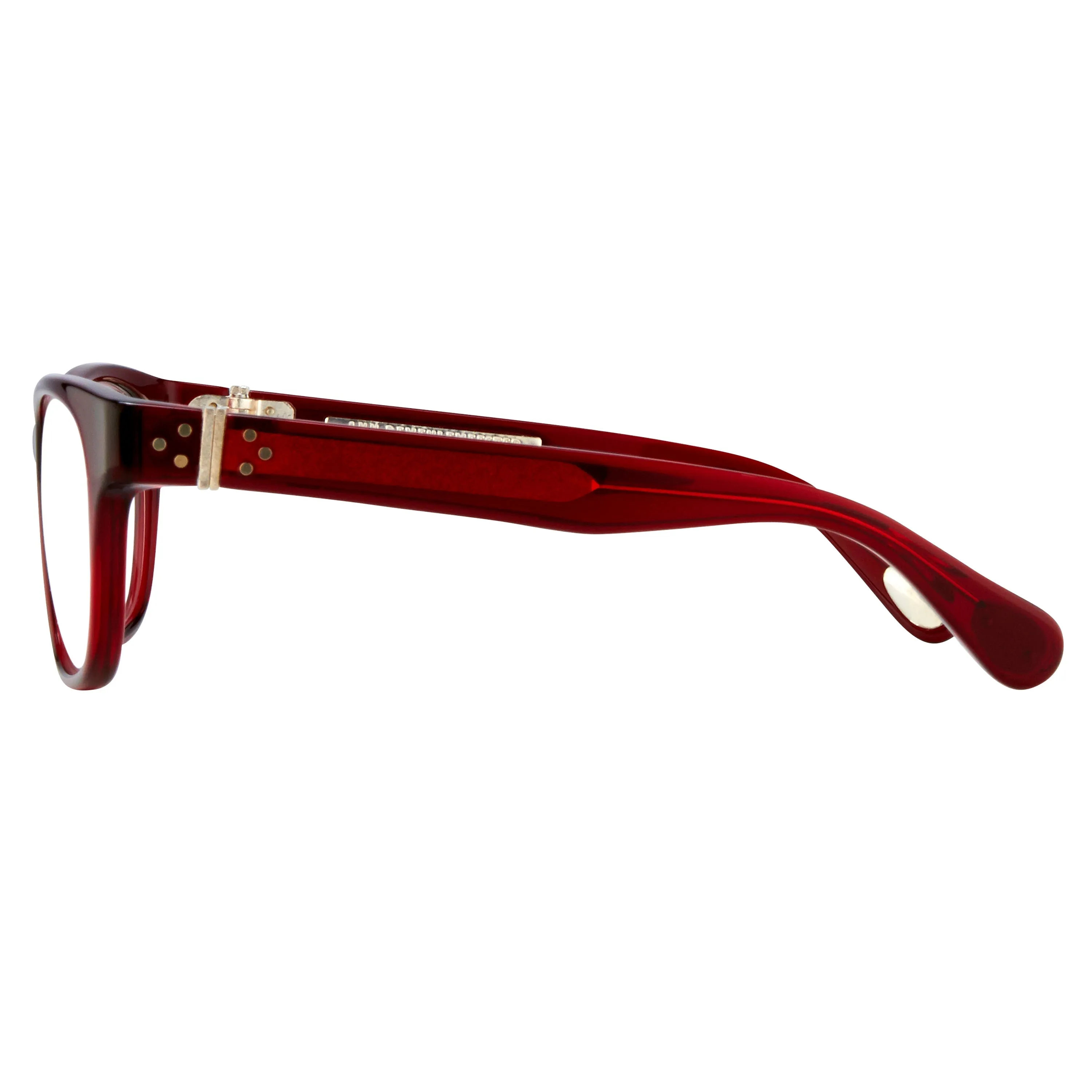 Ann Demeulemeester 15 C3 Rectangular Optical Frame sold by Linda Farrow product image thumbnail 4