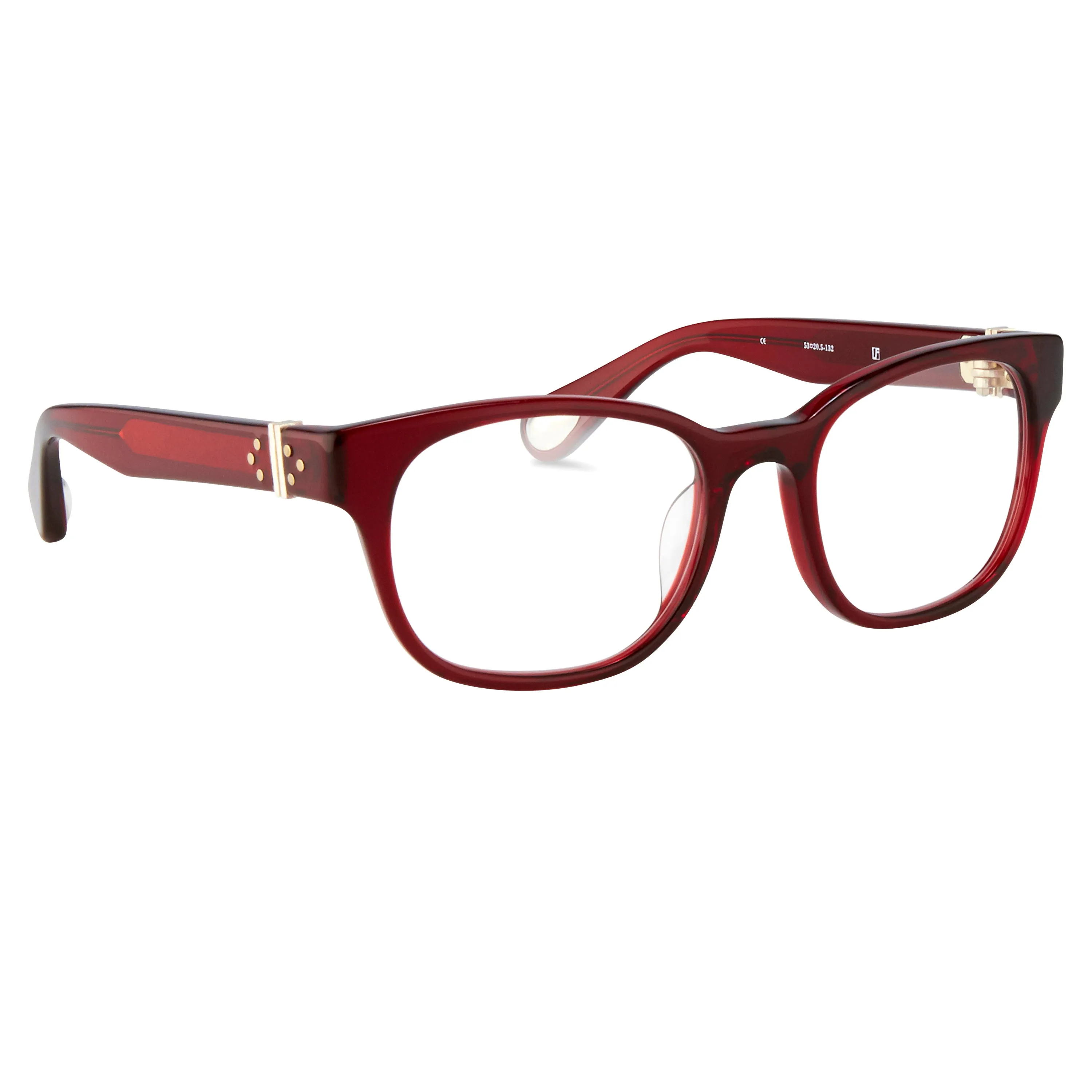 Ann Demeulemeester 15 C3 Rectangular Optical Frame sold by Linda Farrow product image thumbnail 2