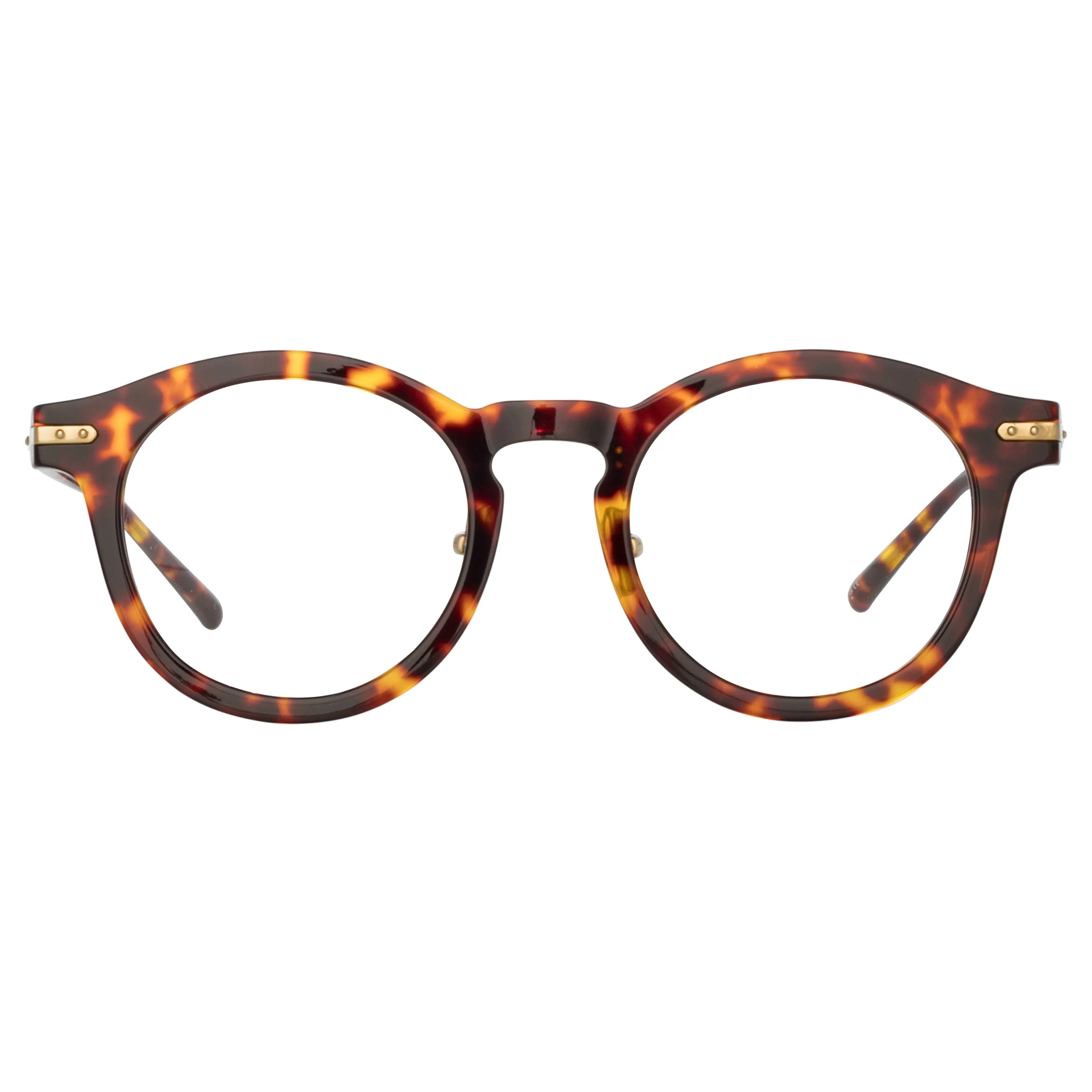 Parler Oval Optical Frame in Tortoiseshell (Asian Fit) sold by Linda Farrow product image thumbnail 2