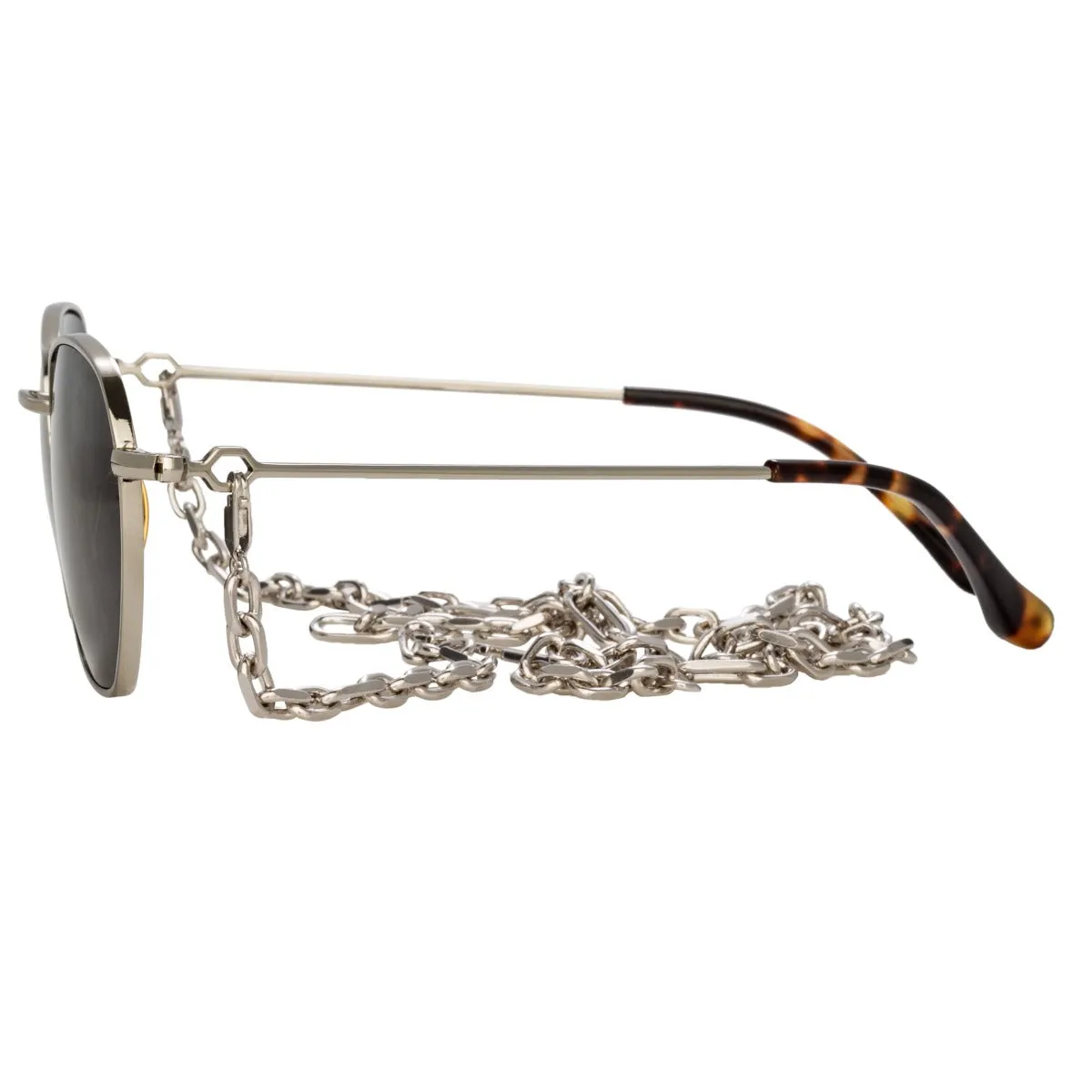 Alessandra Rich 1 C3 Rectangular Sunglasses sold by Linda Farrow product image thumbnail 3