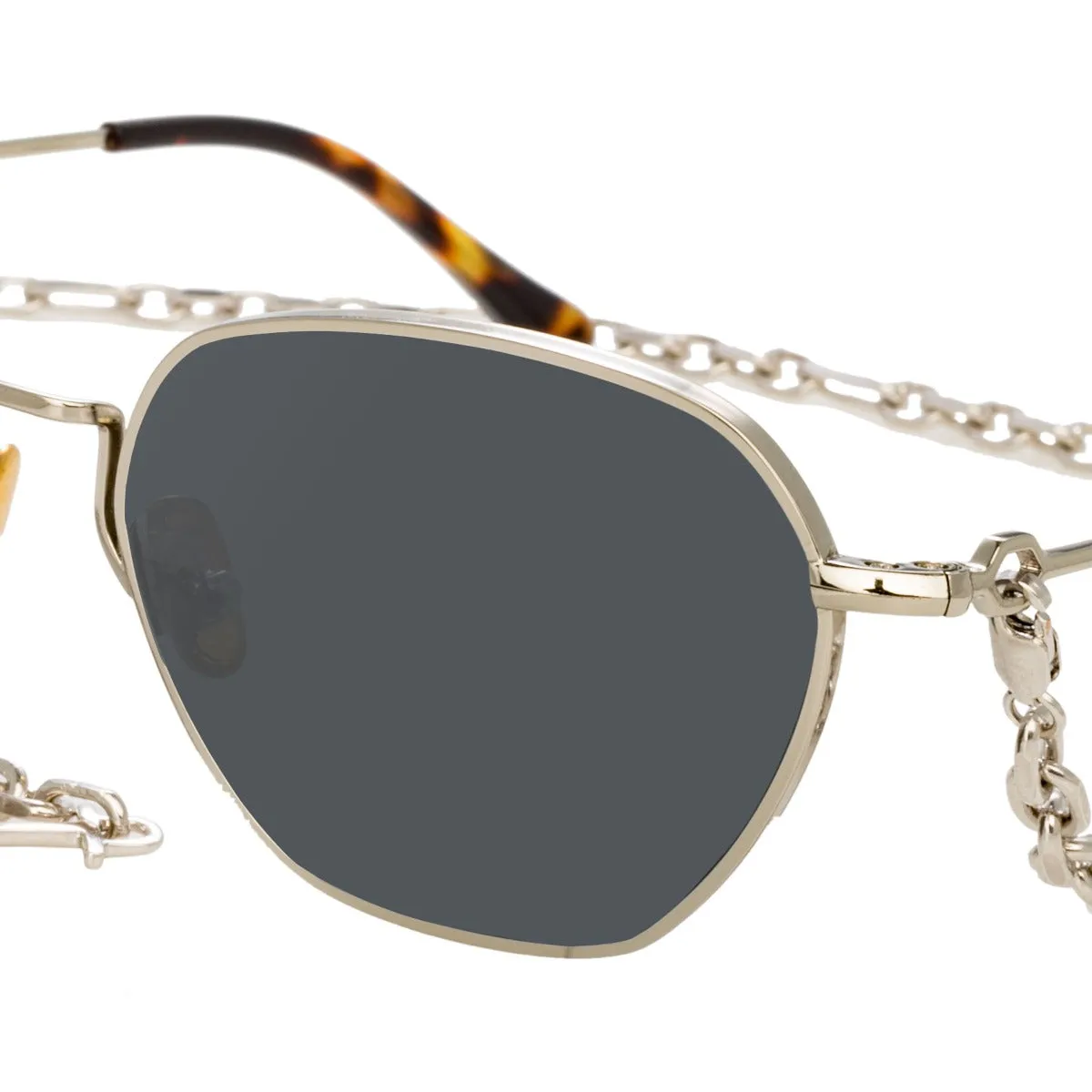 Alessandra Rich 1 C3 Rectangular Sunglasses sold by Linda Farrow product image thumbnail 4