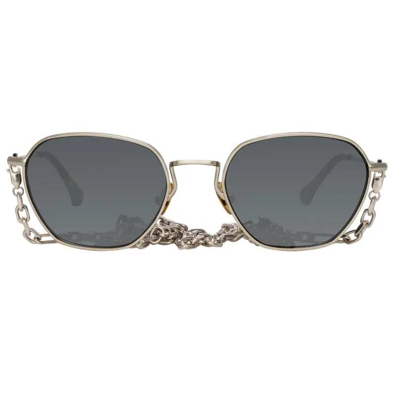 Alessandra Rich 1 C3 Rectangular Sunglasses sold by Linda Farrow
