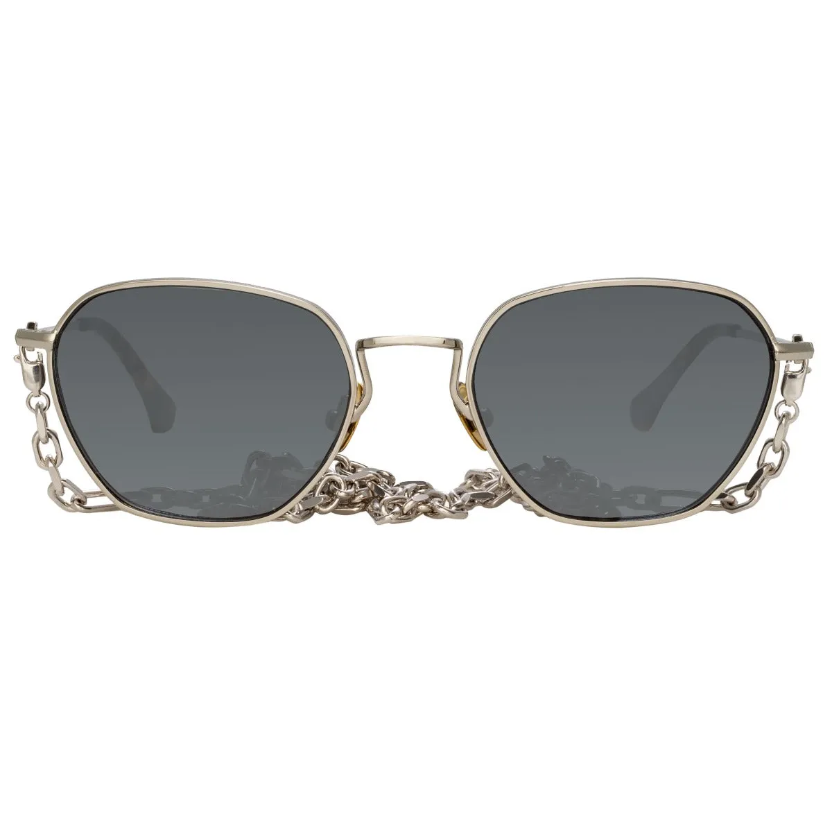Alessandra Rich 1 C3 Rectangular Sunglasses sold by Linda Farrow