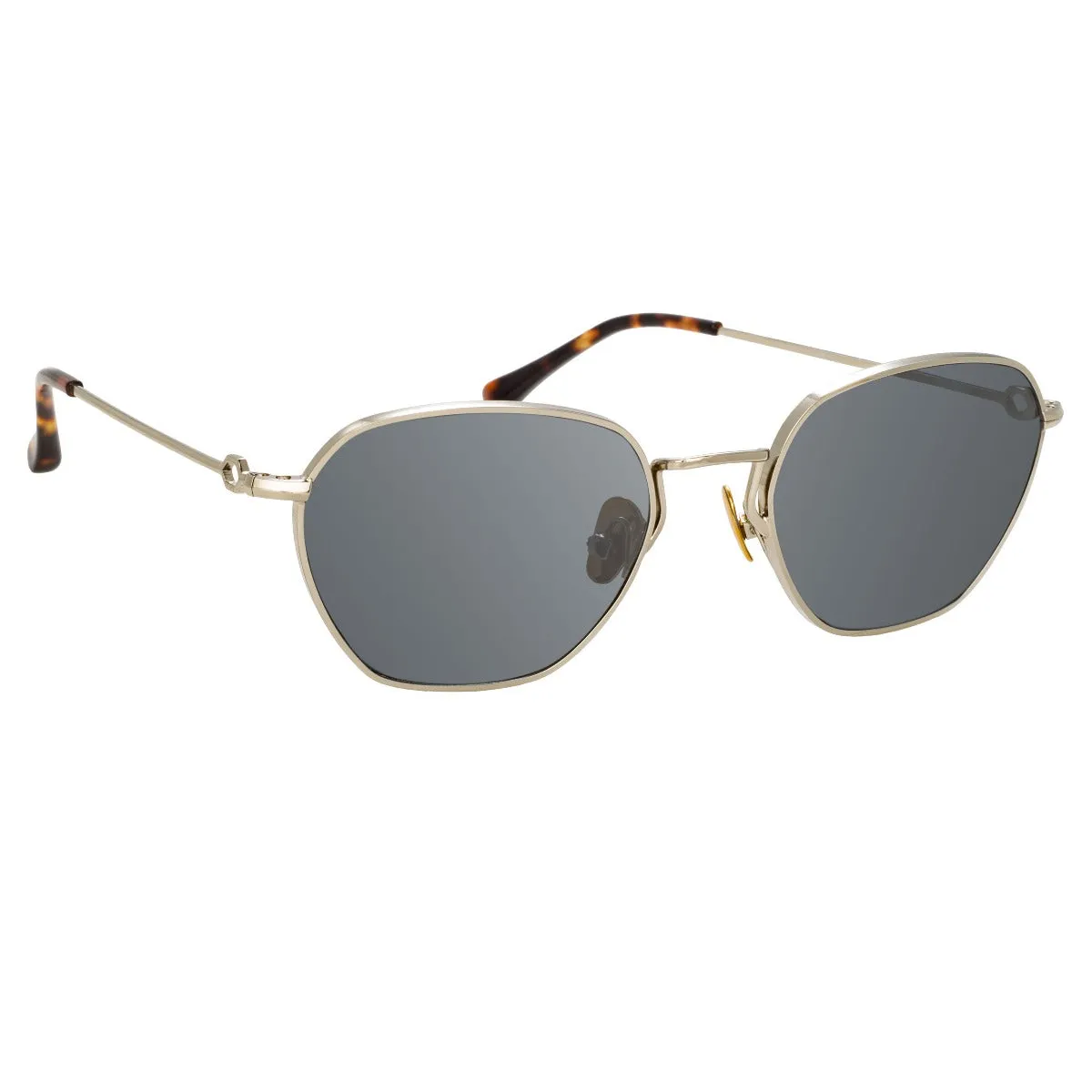 Alessandra Rich 1 C3 Rectangular Sunglasses sold by Linda Farrow product image thumbnail 5