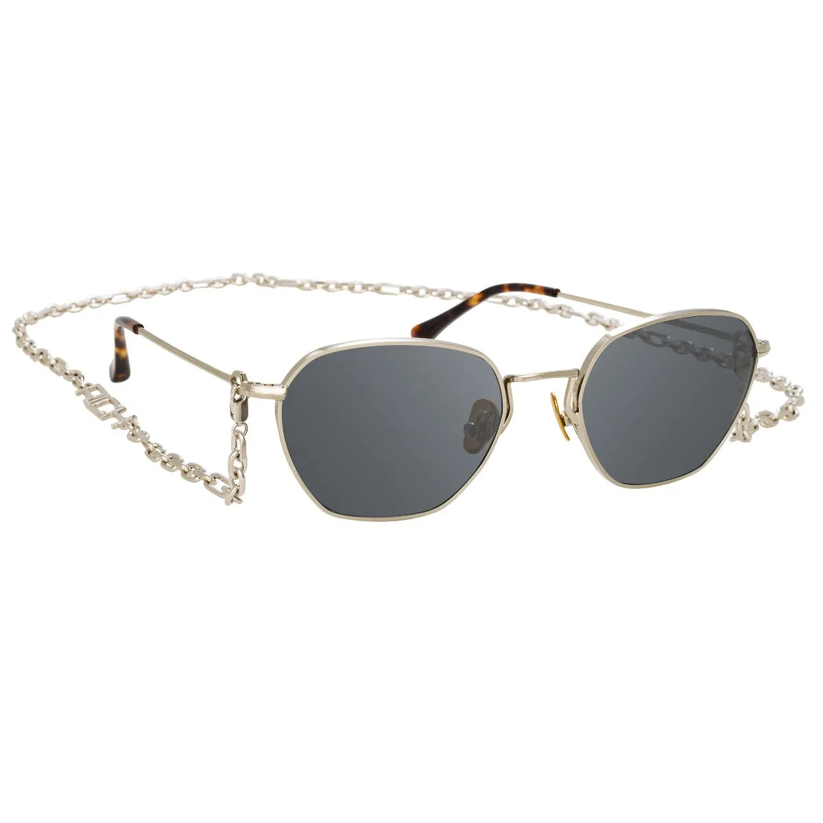 Alessandra Rich 1 C3 Rectangular Sunglasses sold by Linda Farrow product image thumbnail 2