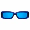 The Attico Mini Marfa in Blue sold by Linda Farrow