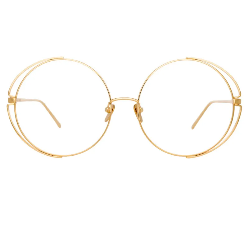 Linda Farrow Farah C9 Round Optical Frame sold by Linda Farrow