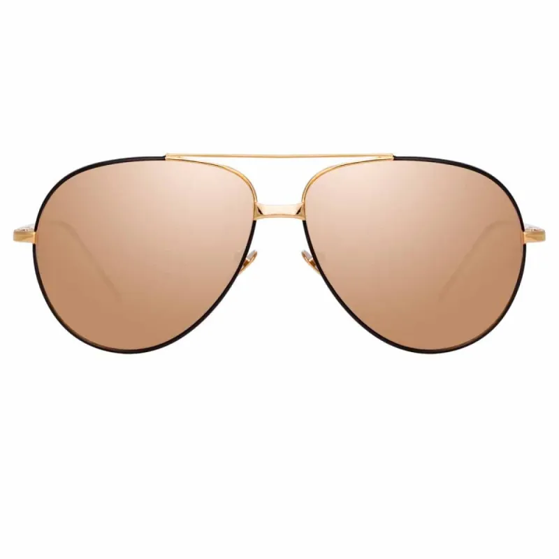 Linda Farrow Salem C17 Aviator Sunglasses sold by Linda Farrow