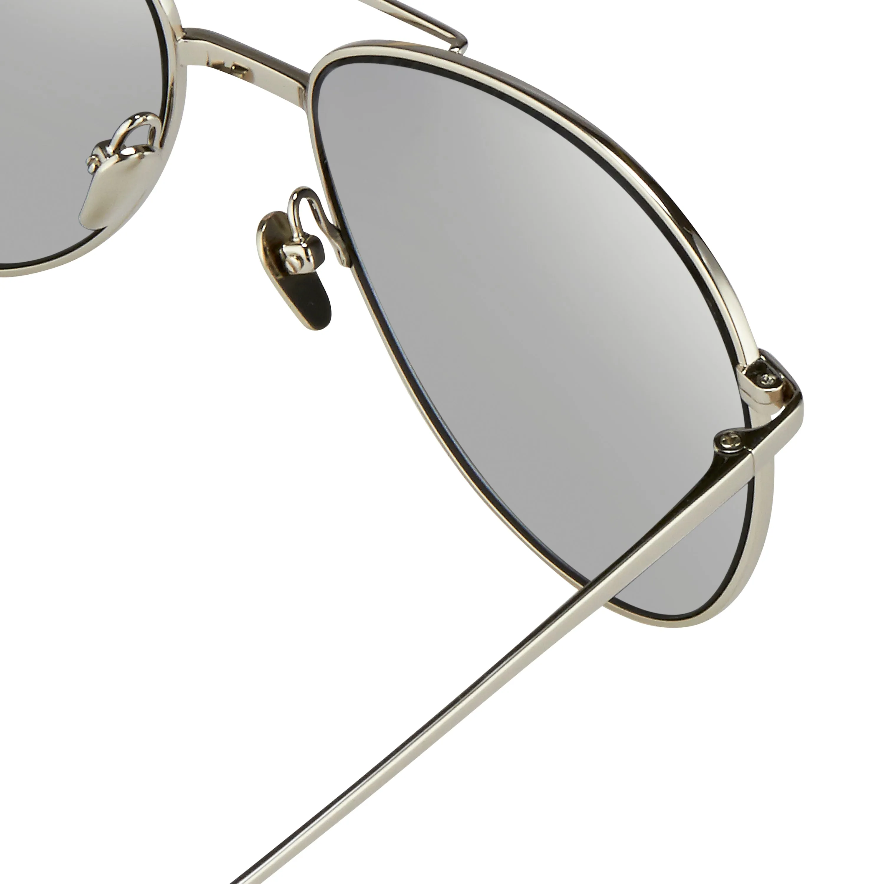 Linda Farrow 482 C2 Aviator Sunglasses sold by Linda Farrow product image thumbnail 4