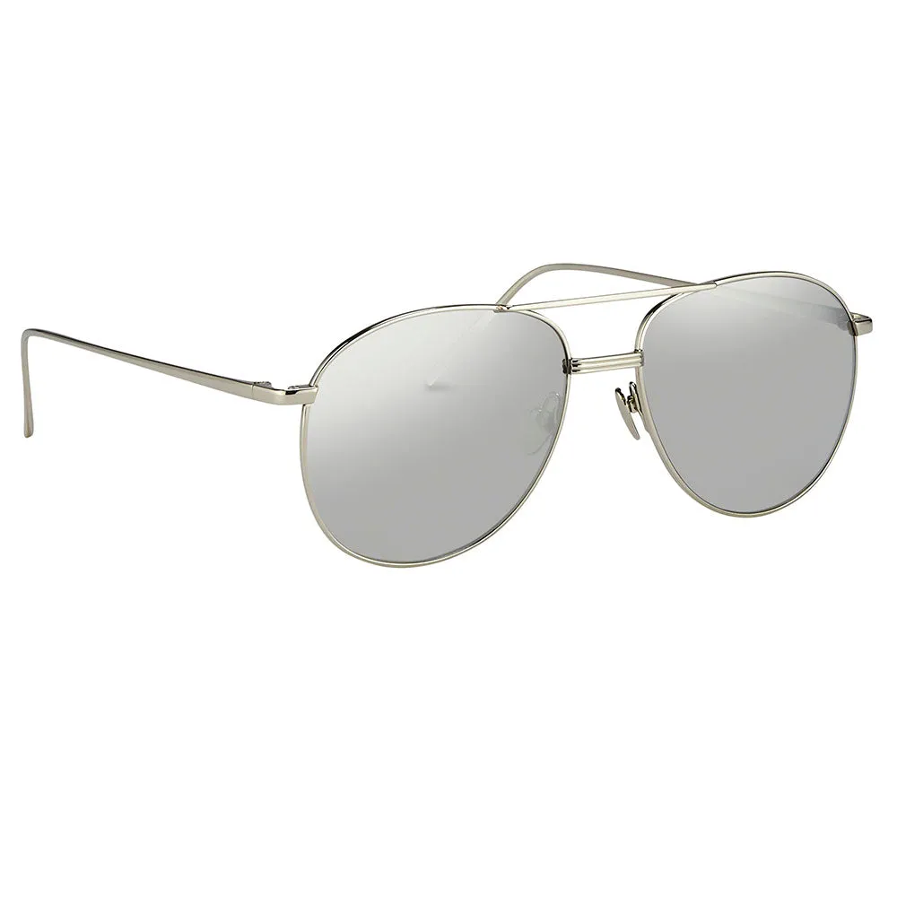 Linda Farrow 482 C2 Aviator Sunglasses sold by Linda Farrow product image thumbnail 2