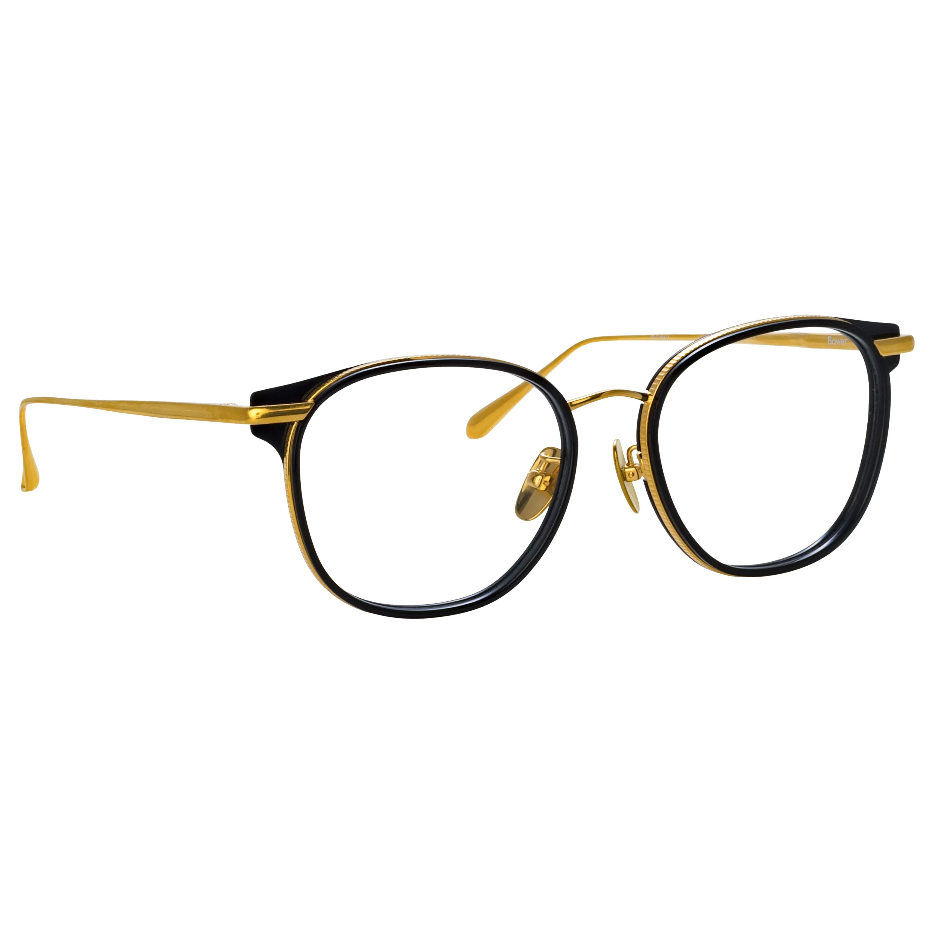 Men's Bower Optical D-Frame in Black sold by Linda Farrow product image thumbnail 5