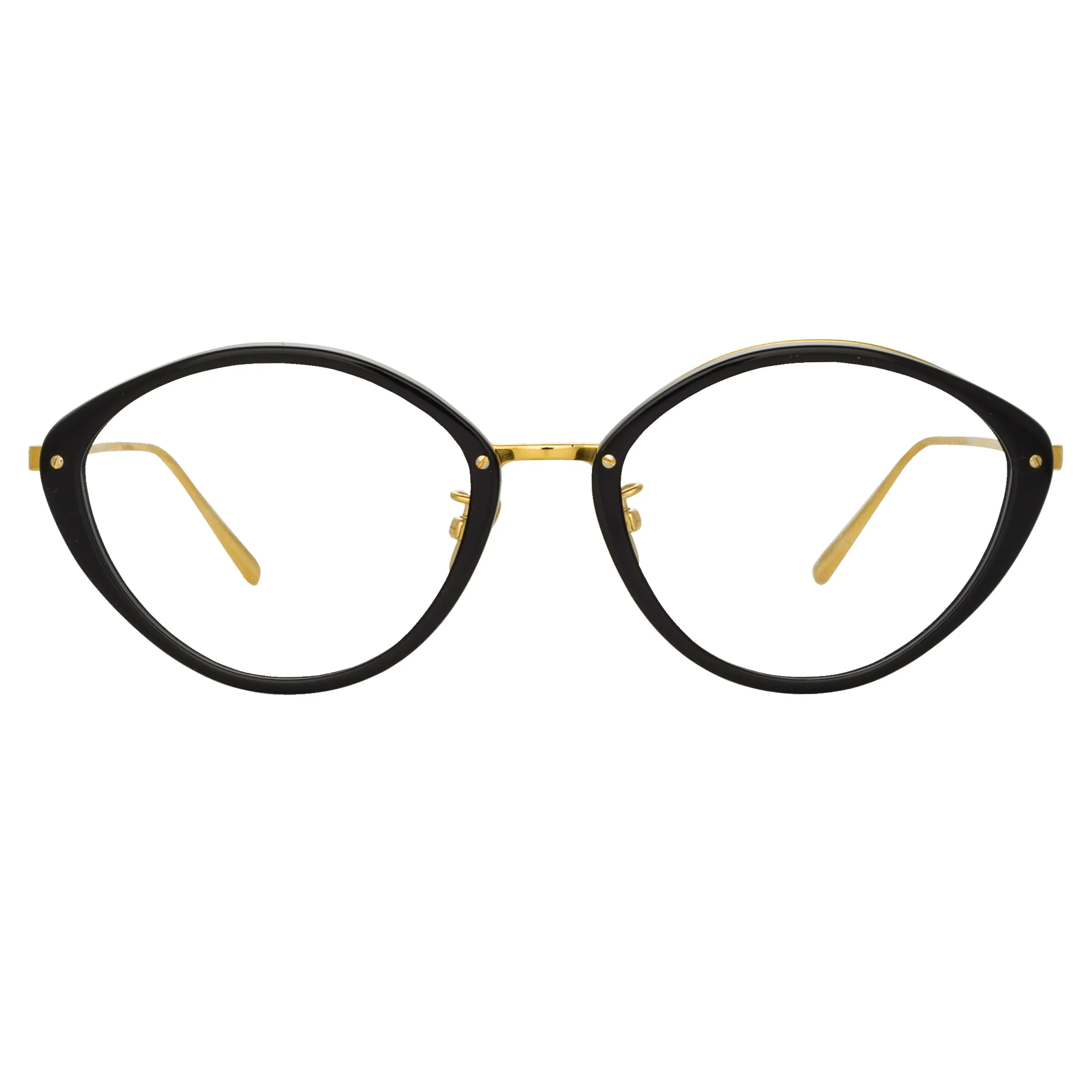 Lucy Cat Eye Optical Frame in Black sold by Linda Farrow product image thumbnail 2