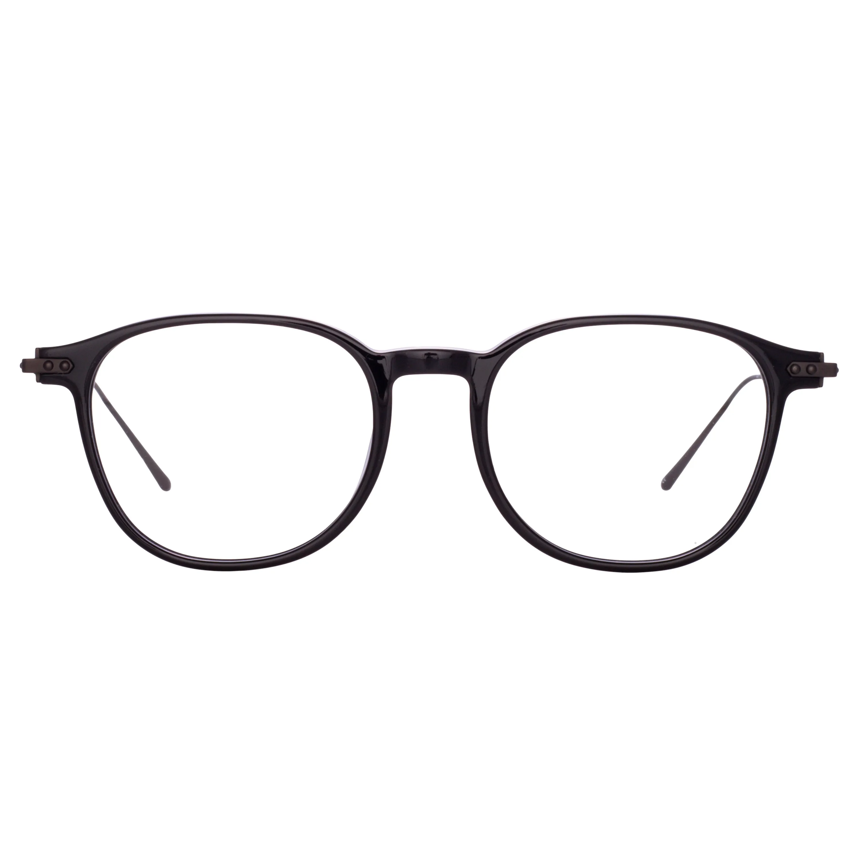 Meier Optical D-Frame in Black (Asian Fit) sold by Linda Farrow product image thumbnail 2