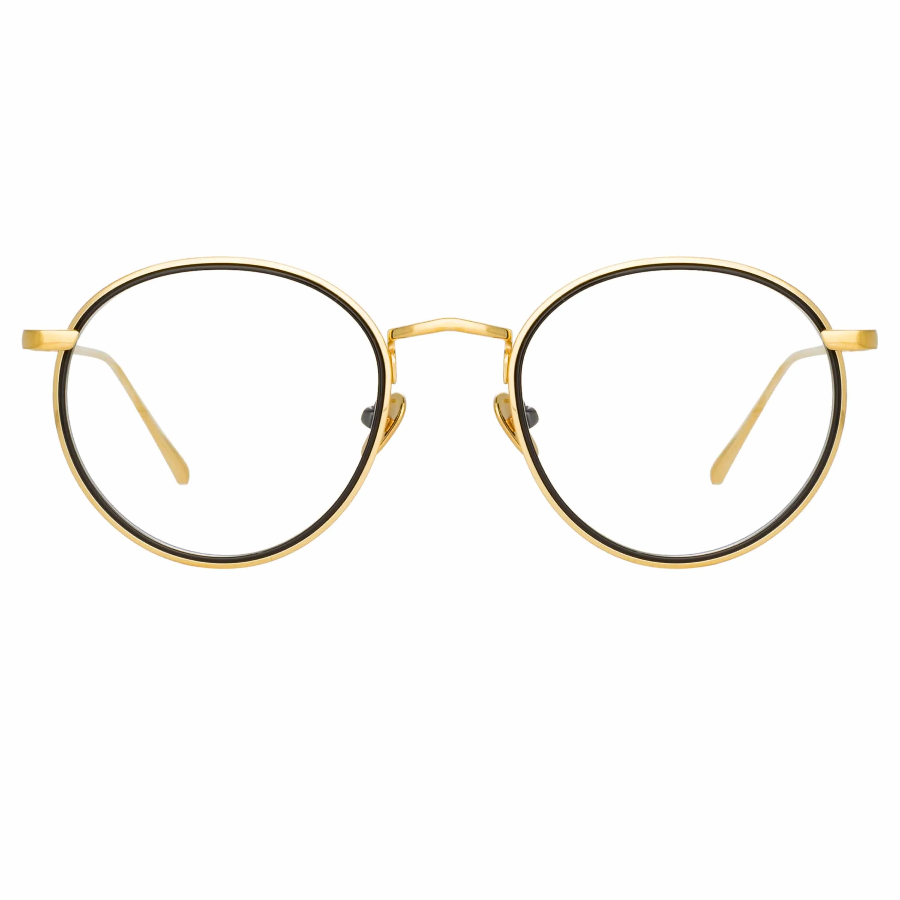 Comer Optical Oval Frame in Yellow Gold sold by Linda Farrow product image thumbnail 2